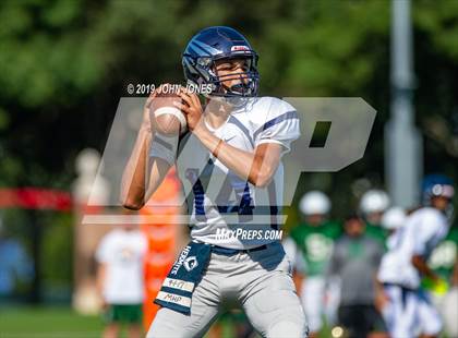 Thumbnail 1 in St. Augustine Prep vs Ramapo (Scrimmage at Rutgers Univ) photogallery.