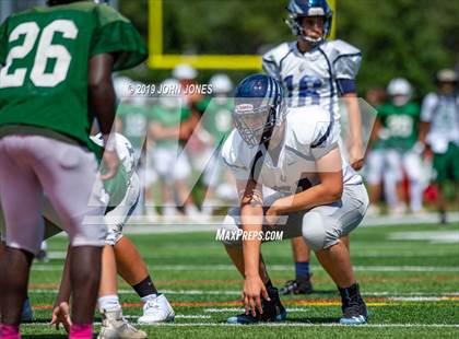 Thumbnail 1 in St. Augustine Prep vs Ramapo (Scrimmage at Rutgers Univ) photogallery.