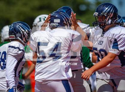 Thumbnail 3 in St. Augustine Prep vs Ramapo (Scrimmage at Rutgers Univ) photogallery.