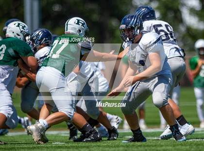 Thumbnail 2 in St. Augustine Prep vs Ramapo (Scrimmage at Rutgers Univ) photogallery.