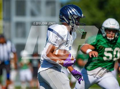 Thumbnail 1 in St. Augustine Prep vs Ramapo (Scrimmage at Rutgers Univ) photogallery.