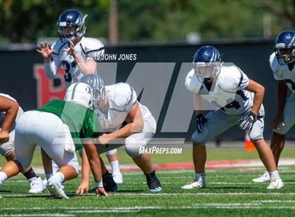 Thumbnail 3 in St. Augustine Prep vs Ramapo (Scrimmage at Rutgers Univ) photogallery.