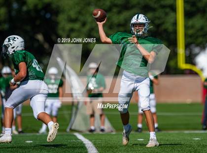 Thumbnail 3 in St. Augustine Prep vs Ramapo (Scrimmage at Rutgers Univ) photogallery.