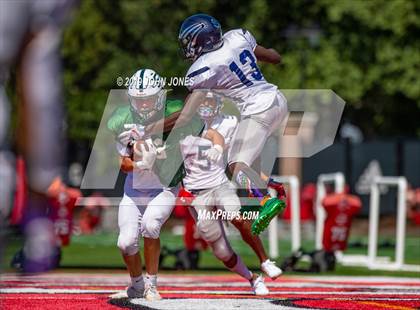 Thumbnail 1 in St. Augustine Prep vs Ramapo (Scrimmage at Rutgers Univ) photogallery.