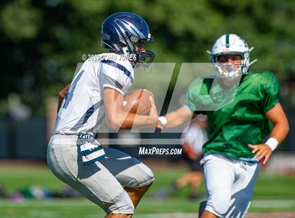 Thumbnail 1 in St. Augustine Prep vs Ramapo (Scrimmage at Rutgers Univ) photogallery.