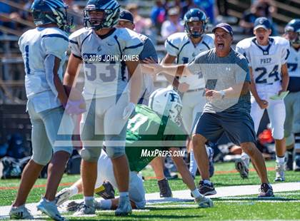 Thumbnail 3 in St. Augustine Prep vs Ramapo (Scrimmage at Rutgers Univ) photogallery.