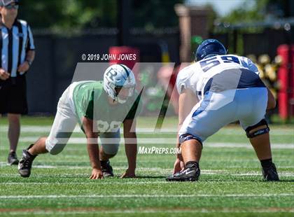 Thumbnail 1 in St. Augustine Prep vs Ramapo (Scrimmage at Rutgers Univ) photogallery.