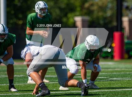 Thumbnail 1 in St. Augustine Prep vs Ramapo (Scrimmage at Rutgers Univ) photogallery.