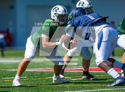 Thumbnail 3 in St. Augustine Prep vs Ramapo (Scrimmage at Rutgers Univ) photogallery.
