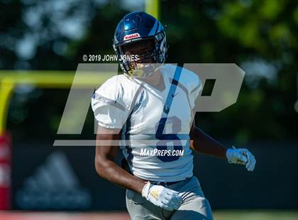 Thumbnail 1 in St. Augustine Prep vs Ramapo (Scrimmage at Rutgers Univ) photogallery.