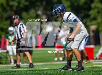Thumbnail 1 in St. Augustine Prep vs Ramapo (Scrimmage at Rutgers Univ) photogallery.