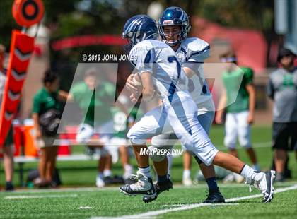 Thumbnail 3 in St. Augustine Prep vs Ramapo (Scrimmage at Rutgers Univ) photogallery.