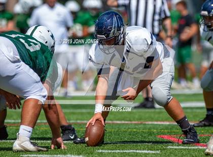 Thumbnail 3 in St. Augustine Prep vs Ramapo (Scrimmage at Rutgers Univ) photogallery.