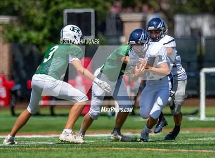 Thumbnail 3 in St. Augustine Prep vs Ramapo (Scrimmage at Rutgers Univ) photogallery.