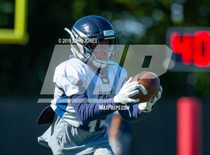Thumbnail 2 in St. Augustine Prep vs Ramapo (Scrimmage at Rutgers Univ) photogallery.