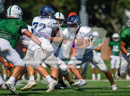 Thumbnail 1 in St. Augustine Prep vs Ramapo (Scrimmage at Rutgers Univ) photogallery.