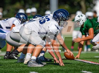 Thumbnail 2 in St. Augustine Prep vs Ramapo (Scrimmage at Rutgers Univ) photogallery.