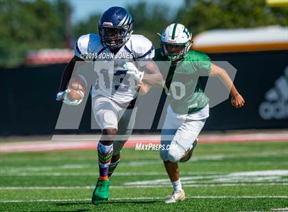 Thumbnail 1 in St. Augustine Prep vs Ramapo (Scrimmage at Rutgers Univ) photogallery.