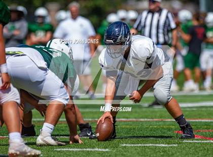 Thumbnail 2 in St. Augustine Prep vs Ramapo (Scrimmage at Rutgers Univ) photogallery.