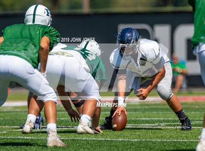 Thumbnail 1 in St. Augustine Prep vs Ramapo (Scrimmage at Rutgers Univ) photogallery.