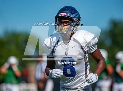 Thumbnail 2 in St. Augustine Prep vs Ramapo (Scrimmage at Rutgers Univ) photogallery.