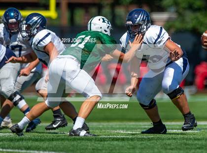 Thumbnail 3 in St. Augustine Prep vs Ramapo (Scrimmage at Rutgers Univ) photogallery.