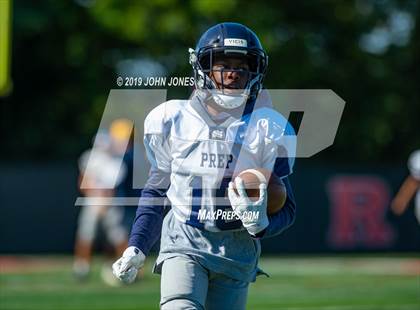 Thumbnail 1 in St. Augustine Prep vs Ramapo (Scrimmage at Rutgers Univ) photogallery.