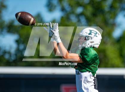 Thumbnail 3 in St. Augustine Prep vs Ramapo (Scrimmage at Rutgers Univ) photogallery.