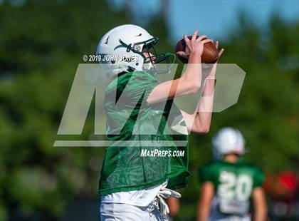 Thumbnail 1 in St. Augustine Prep vs Ramapo (Scrimmage at Rutgers Univ) photogallery.