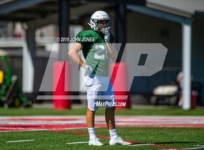 Thumbnail 2 in St. Augustine Prep vs Ramapo (Scrimmage at Rutgers Univ) photogallery.