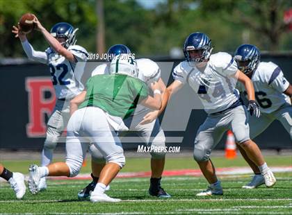 Thumbnail 1 in St. Augustine Prep vs Ramapo (Scrimmage at Rutgers Univ) photogallery.