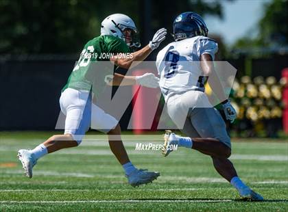 Thumbnail 3 in St. Augustine Prep vs Ramapo (Scrimmage at Rutgers Univ) photogallery.