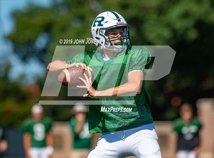 Thumbnail 2 in St. Augustine Prep vs Ramapo (Scrimmage at Rutgers Univ) photogallery.