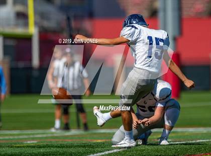 Thumbnail 3 in St. Augustine Prep vs Ramapo (Scrimmage at Rutgers Univ) photogallery.
