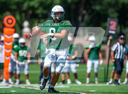 Thumbnail 1 in St. Augustine Prep vs Ramapo (Scrimmage at Rutgers Univ) photogallery.
