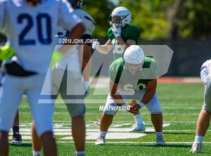 Thumbnail 2 in St. Augustine Prep vs Ramapo (Scrimmage at Rutgers Univ) photogallery.