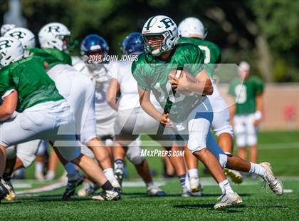 Thumbnail 1 in St. Augustine Prep vs Ramapo (Scrimmage at Rutgers Univ) photogallery.