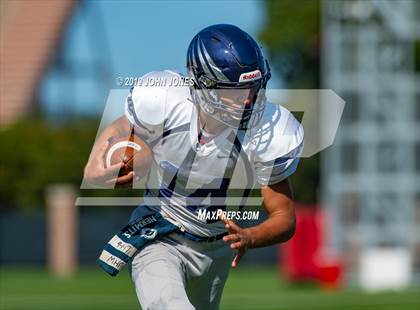 Thumbnail 1 in St. Augustine Prep vs Ramapo (Scrimmage at Rutgers Univ) photogallery.