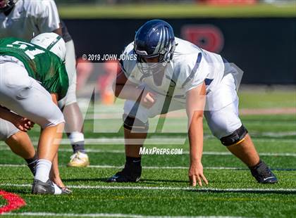 Thumbnail 2 in St. Augustine Prep vs Ramapo (Scrimmage at Rutgers Univ) photogallery.