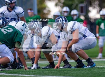 Thumbnail 1 in St. Augustine Prep vs Ramapo (Scrimmage at Rutgers Univ) photogallery.