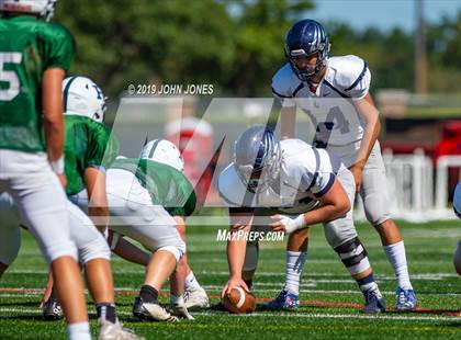 Thumbnail 3 in St. Augustine Prep vs Ramapo (Scrimmage at Rutgers Univ) photogallery.