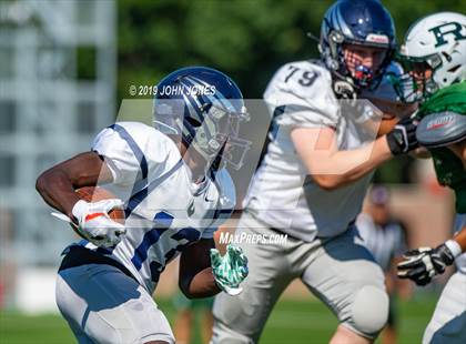 Thumbnail 2 in St. Augustine Prep vs Ramapo (Scrimmage at Rutgers Univ) photogallery.