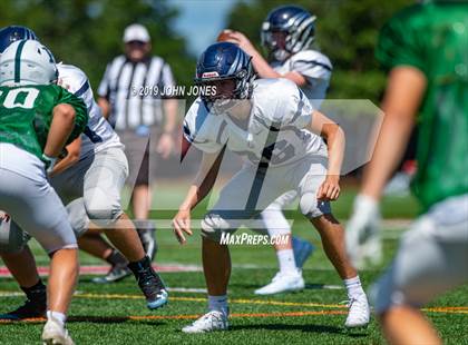Thumbnail 2 in St. Augustine Prep vs Ramapo (Scrimmage at Rutgers Univ) photogallery.