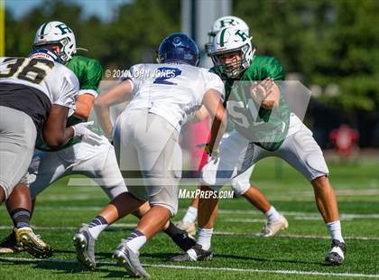 Thumbnail 1 in St. Augustine Prep vs Ramapo (Scrimmage at Rutgers Univ) photogallery.