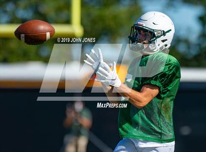 Thumbnail 2 in St. Augustine Prep vs Ramapo (Scrimmage at Rutgers Univ) photogallery.