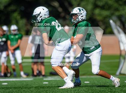 Thumbnail 3 in St. Augustine Prep vs Ramapo (Scrimmage at Rutgers Univ) photogallery.