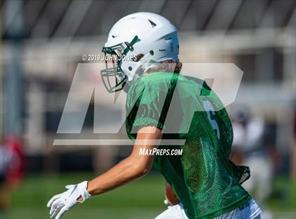 Thumbnail 1 in St. Augustine Prep vs Ramapo (Scrimmage at Rutgers Univ) photogallery.