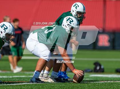 Thumbnail 1 in St. Augustine Prep vs Ramapo (Scrimmage at Rutgers Univ) photogallery.