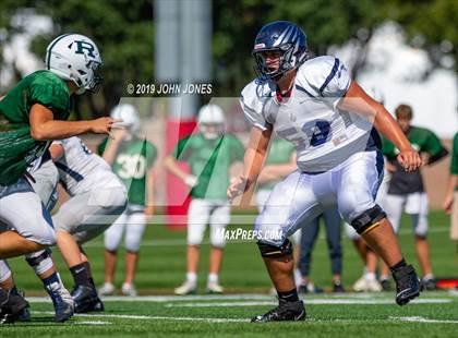 Thumbnail 1 in St. Augustine Prep vs Ramapo (Scrimmage at Rutgers Univ) photogallery.