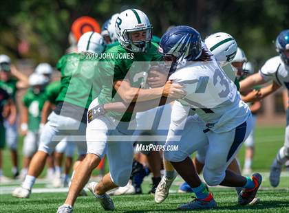 Thumbnail 2 in St. Augustine Prep vs Ramapo (Scrimmage at Rutgers Univ) photogallery.